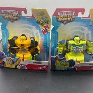 Transformers Play-school Lot Salvage Bumblebee Rescue Bots Academy Hasbro 2